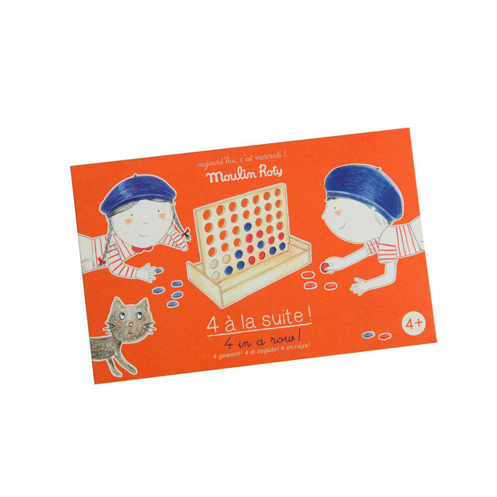JUEGO 4 EN RAYA COLECCIÓN AUJOURD'HUI C'EST MERCREDI