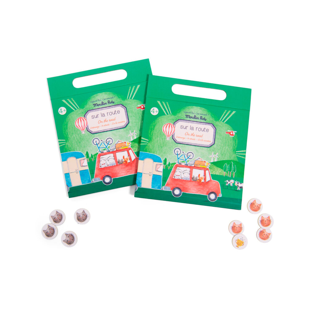JUEGO MAGNÉTICO EN LA CARRETERA COLECCIÓN AUJOURD’HUI C’EST MERCREDI