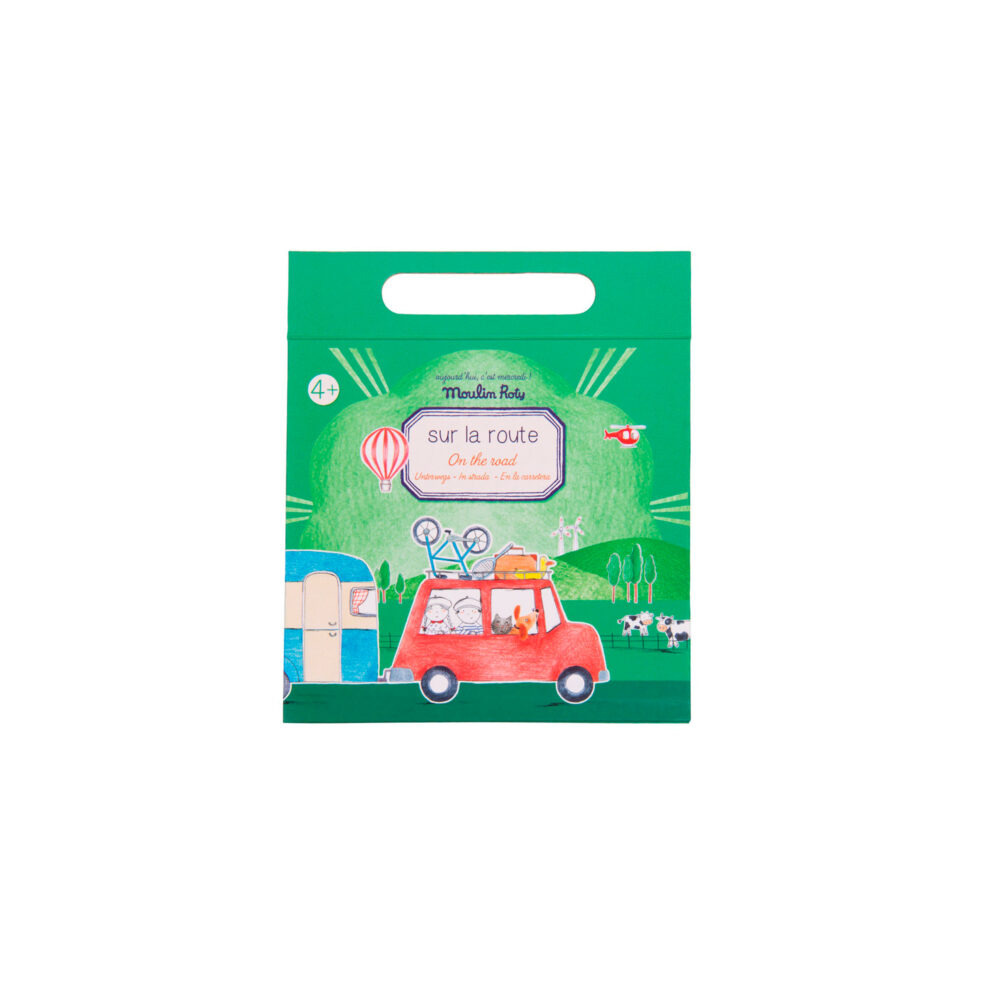 JUEGO MAGNÉTICO EN LA CARRETERA COLECCIÓN AUJOURD’HUI C’EST MERCREDI
