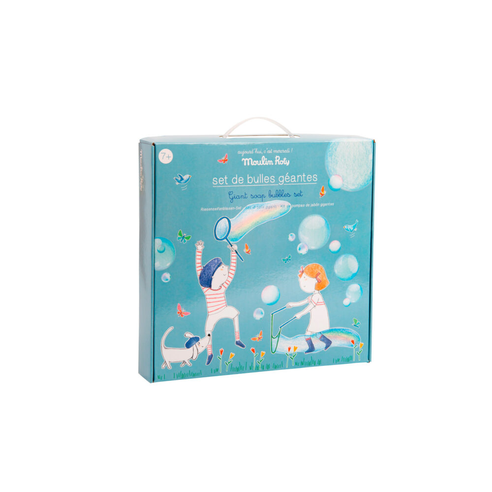 SET DE BURBUJAS DE JABÓN COLECCIÓN AUJOURD’HUI C’EST MERCREDI