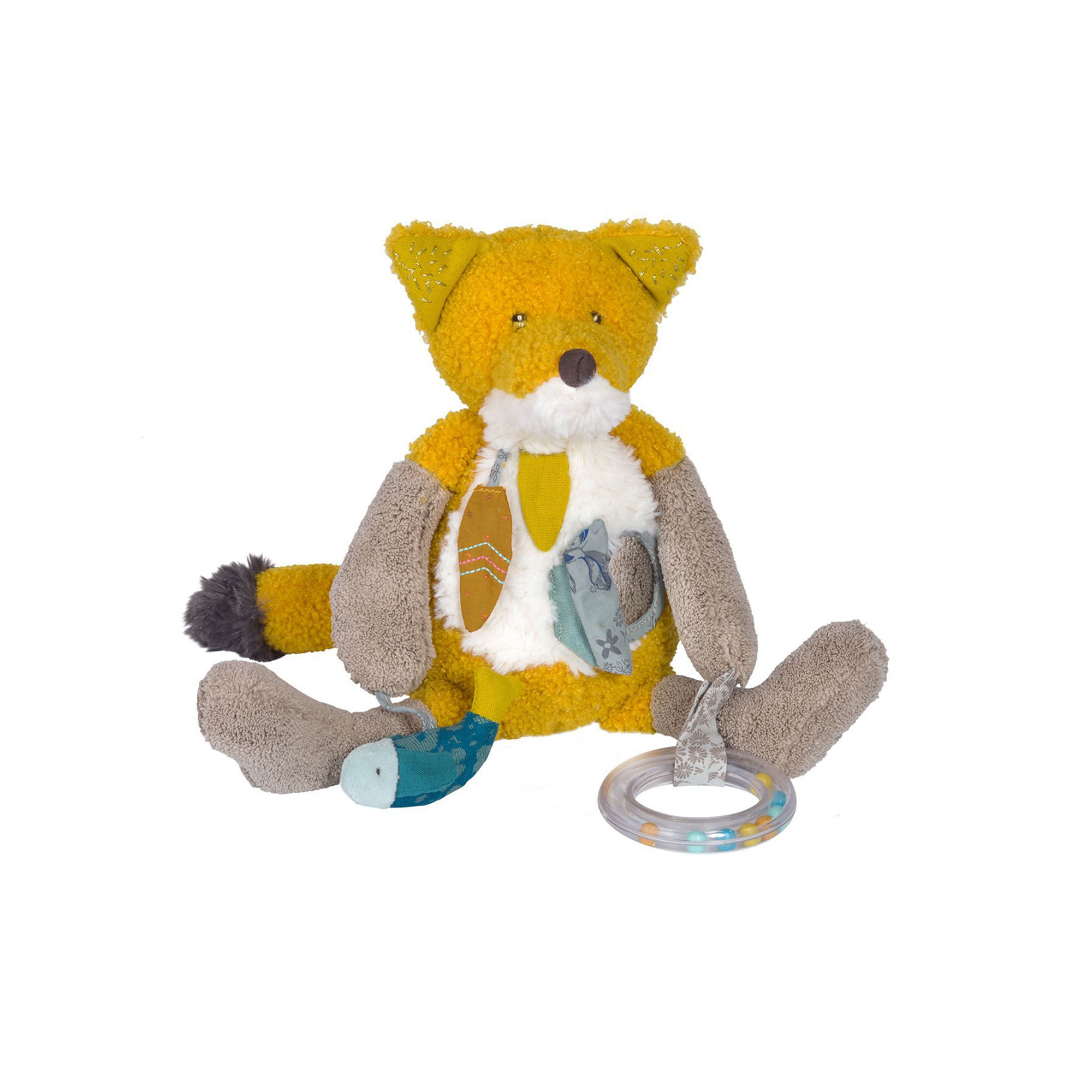 PELUCHE DE ASNO ANATOLE COLOR GRIS COLECCIÓN POMME DES BOIS