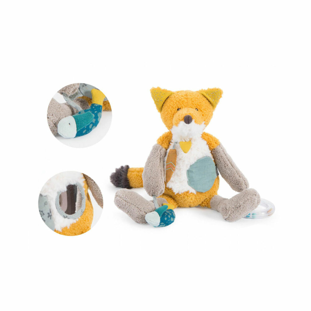 PELUCHE DE ACTIVIDADES ZORRO COLECCIÓN EL VIAJE DE OLGA