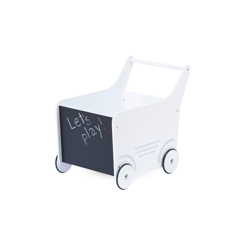 ANDADOR DE MADERA PARA NIÑOS PEQUEÑOS COLOR BLANCO CHILDHOME