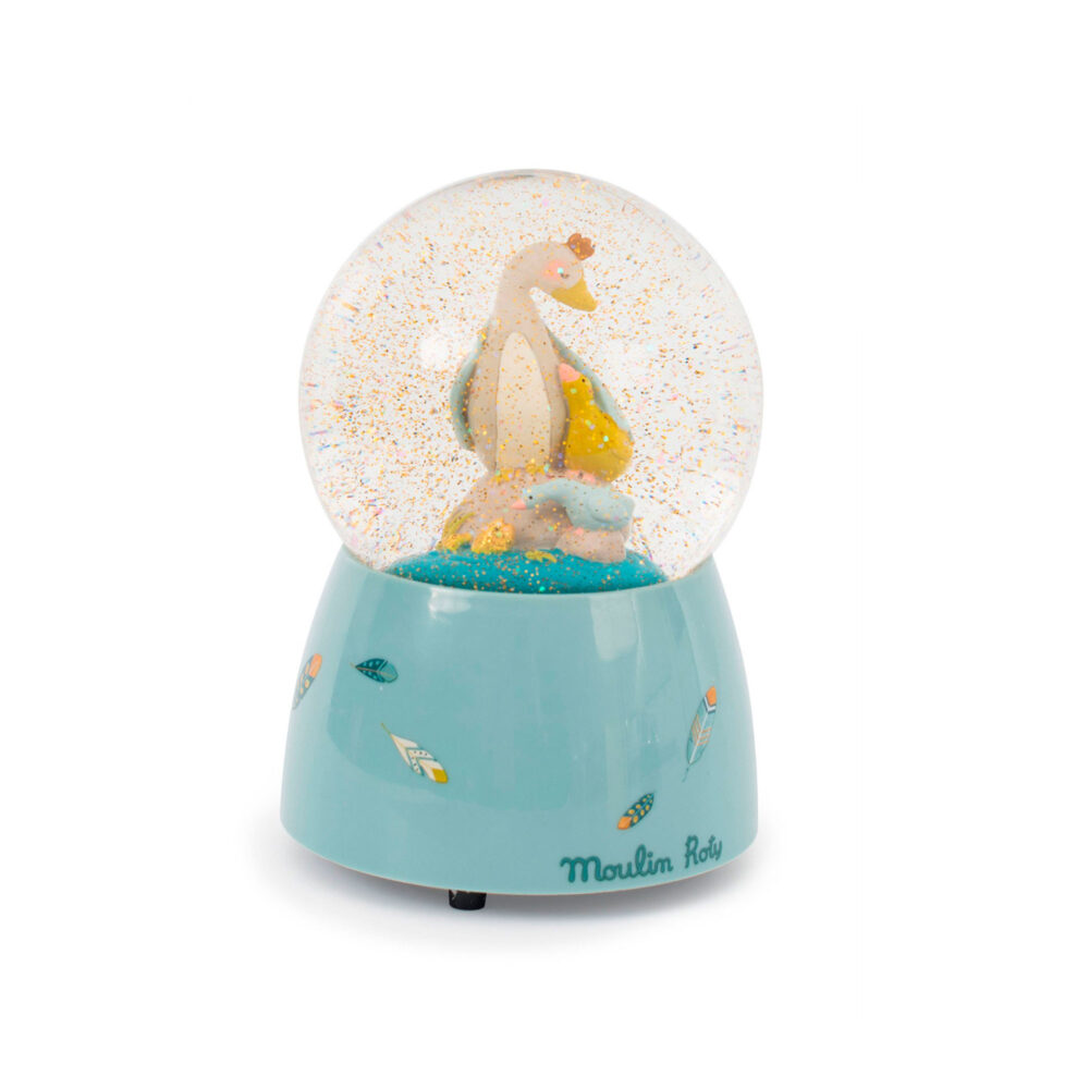 BOLA DE NIEVE DE RESINA MUSICAL COLECCIÓN EL VIAJE DE OLGA