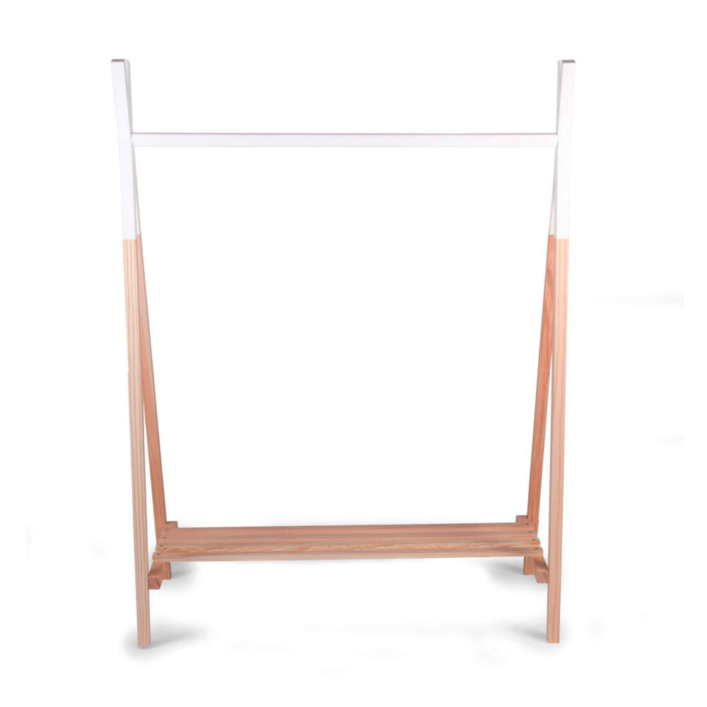 PERCHERO TIPI DE MADERA NATURAL 107 X 48 X 137 CM CHILDHOME