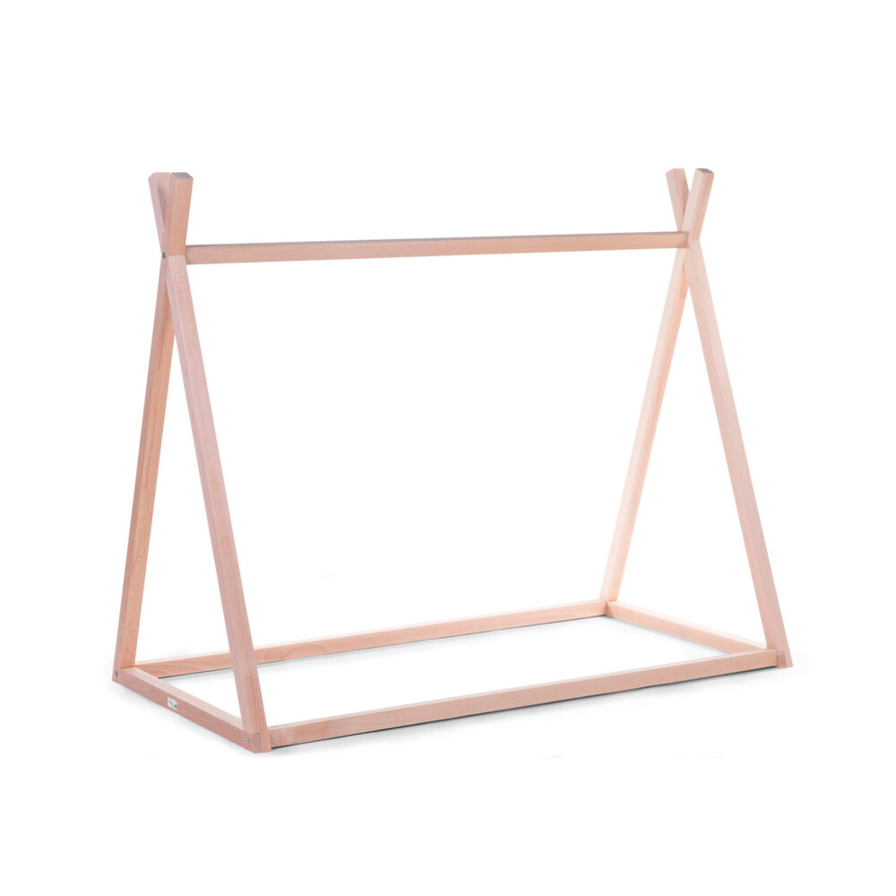 CAMA TIPI DE MADERA NATURAL 140 X 70 CM CHILDHOME
