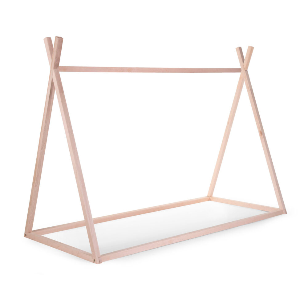 CAMA TIPI DE MADERA NATURAL 200 X 90 CM CHILDHOME