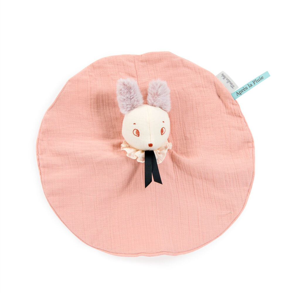 DOUDOU CONEJO COLOR CREMA COLECCIÓN APRES LA PLUIE