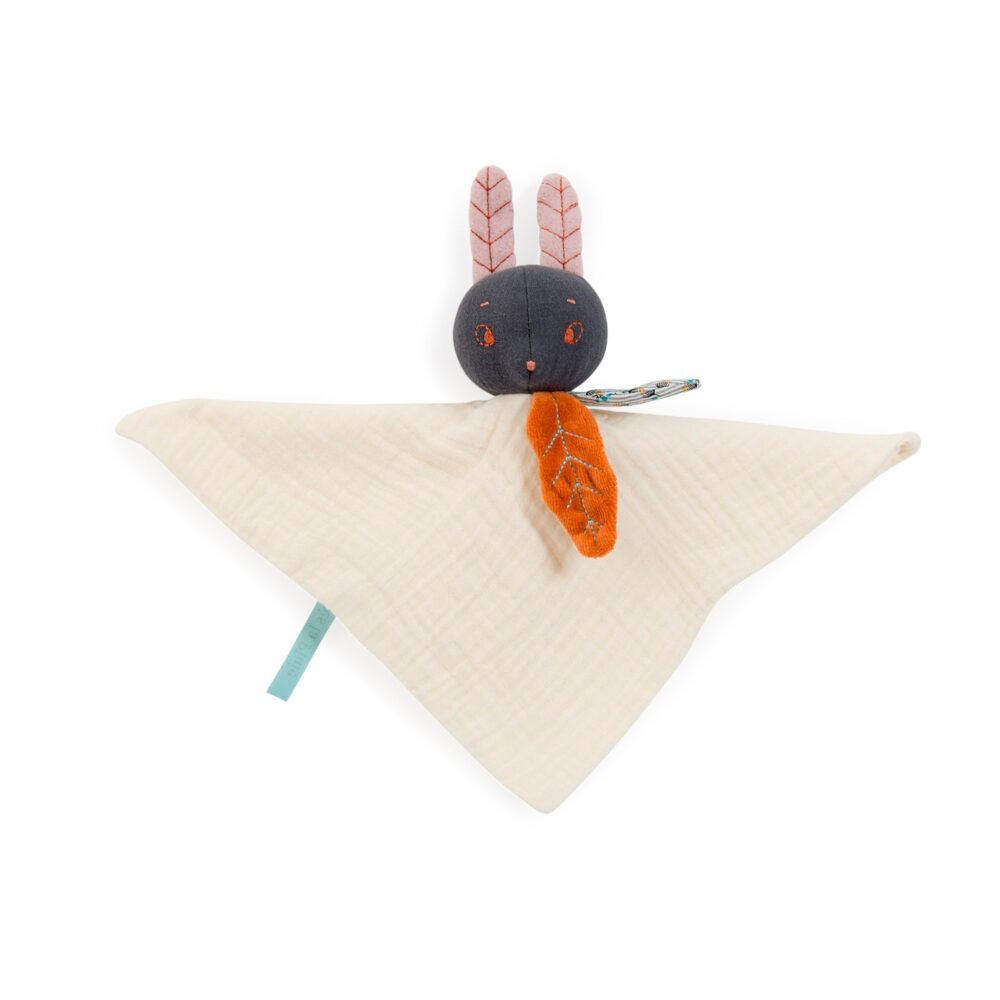 DOUDOU CONEJO COLOR CREMA COLECCIÓN APRES LA PLUIE