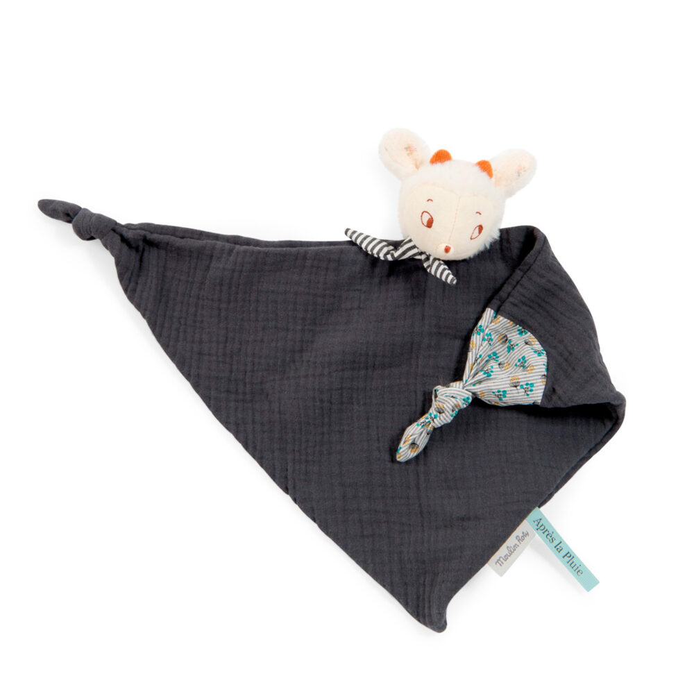 DOUDOU CORDERITO COLOR GRIS COLECCIÓN APRES LA PLUIE