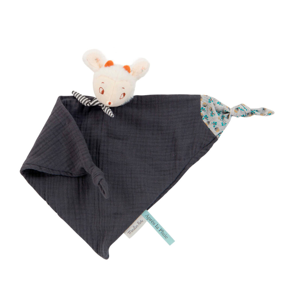 DOUDOU CORDERITO COLOR GRIS COLECCIÓN APRES LA PLUIE