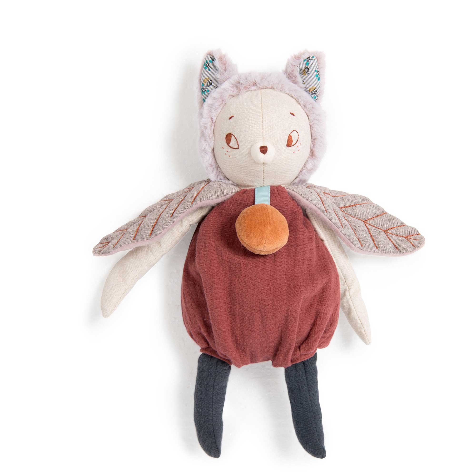 PELUCHE GRANDE BALLENA JOROBADA COLECCIÓN TOUT AUTOUR DU MONDE