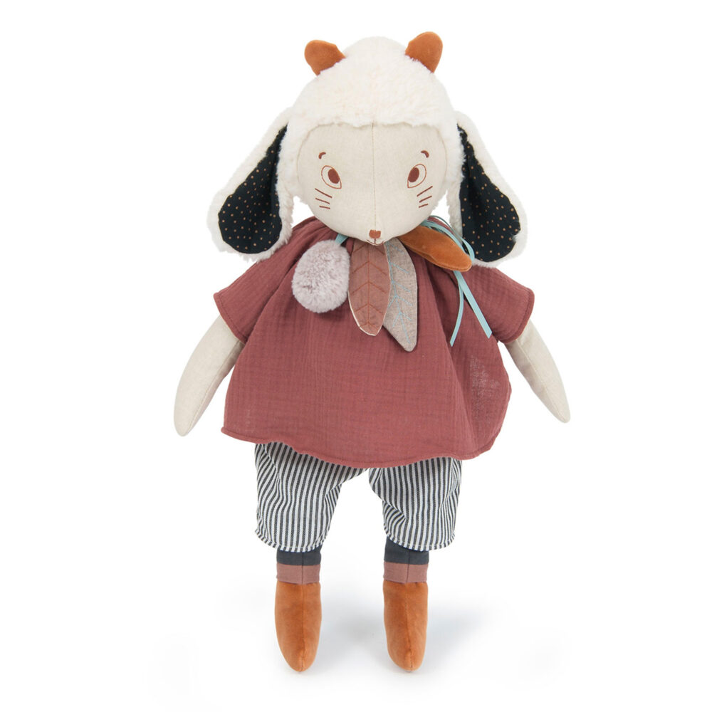 PELUCHE DE CORDERITO FENOUIL COLECCIÓN APRES LA PLUIE