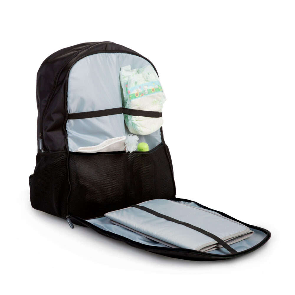 MOCHILA CAMBIADOR DADDY BAG DE 20 LITROS NEGRO CHILDHOME