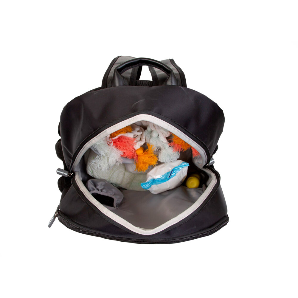 MOCHILA CAMBIADOR DADDY BAG DE 20 LITROS NEGRO CHILDHOME