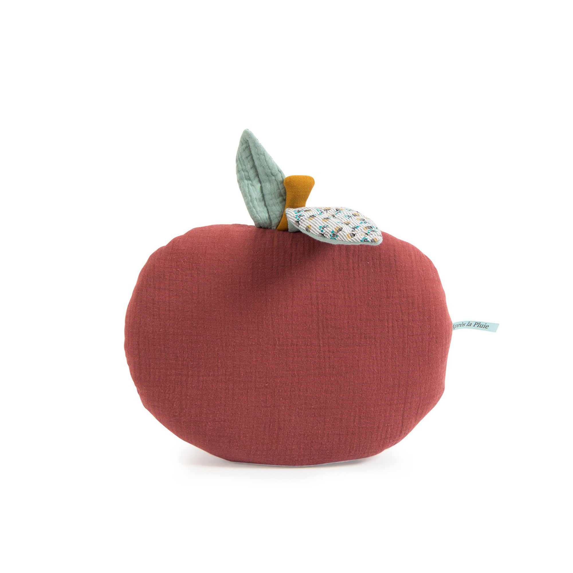 COJÍN EN FORMA DE MANZANA COLECCIÓN APRES LA PLUIE COJÍN EN FORMA DE MANZANA COLECCIÓN APRES LA PLUIE