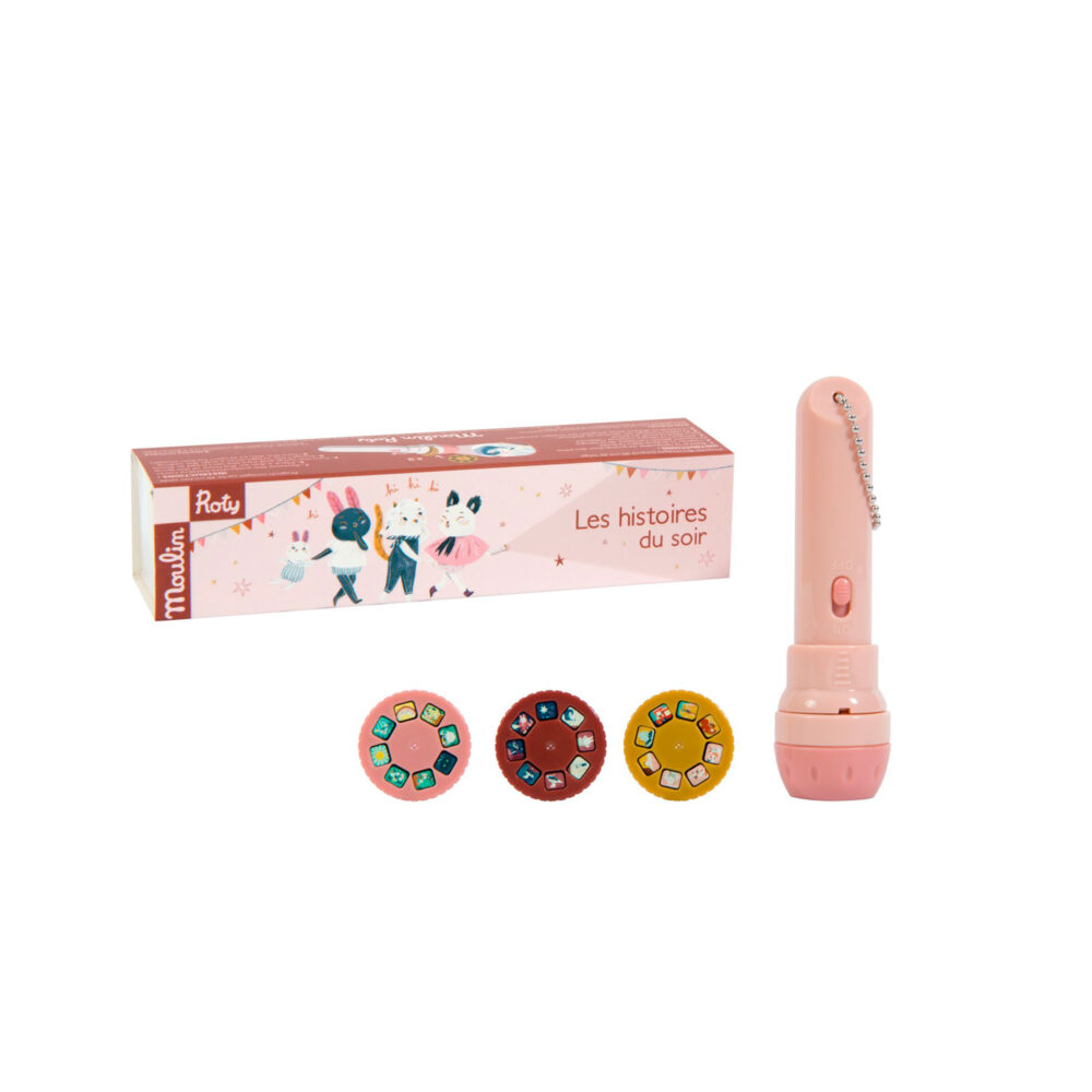 LINTERNA PROYECTOR DE HISTORIAS COLECCIÓN APRES LA PLUIE