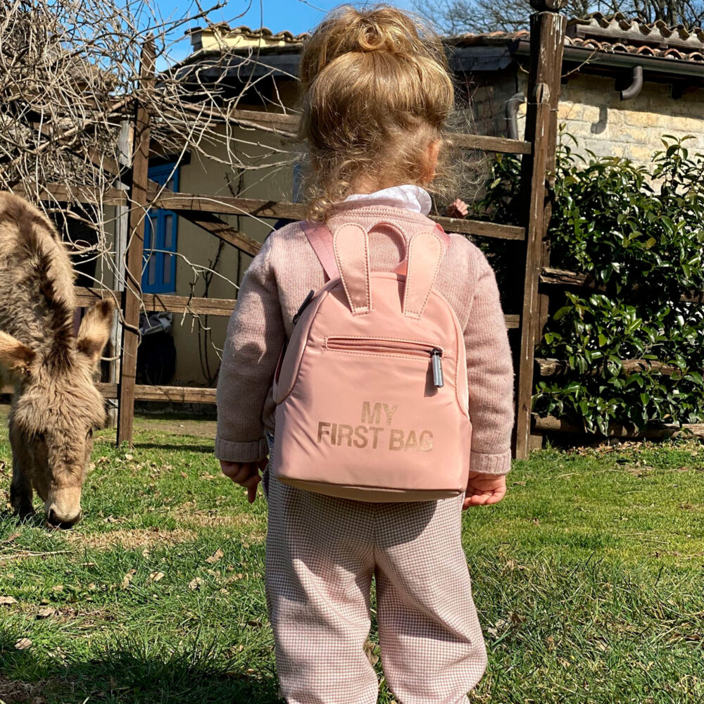 MOCHILA PARA NIÑOS MY FIRST BAG ROSADO CHILDHOME