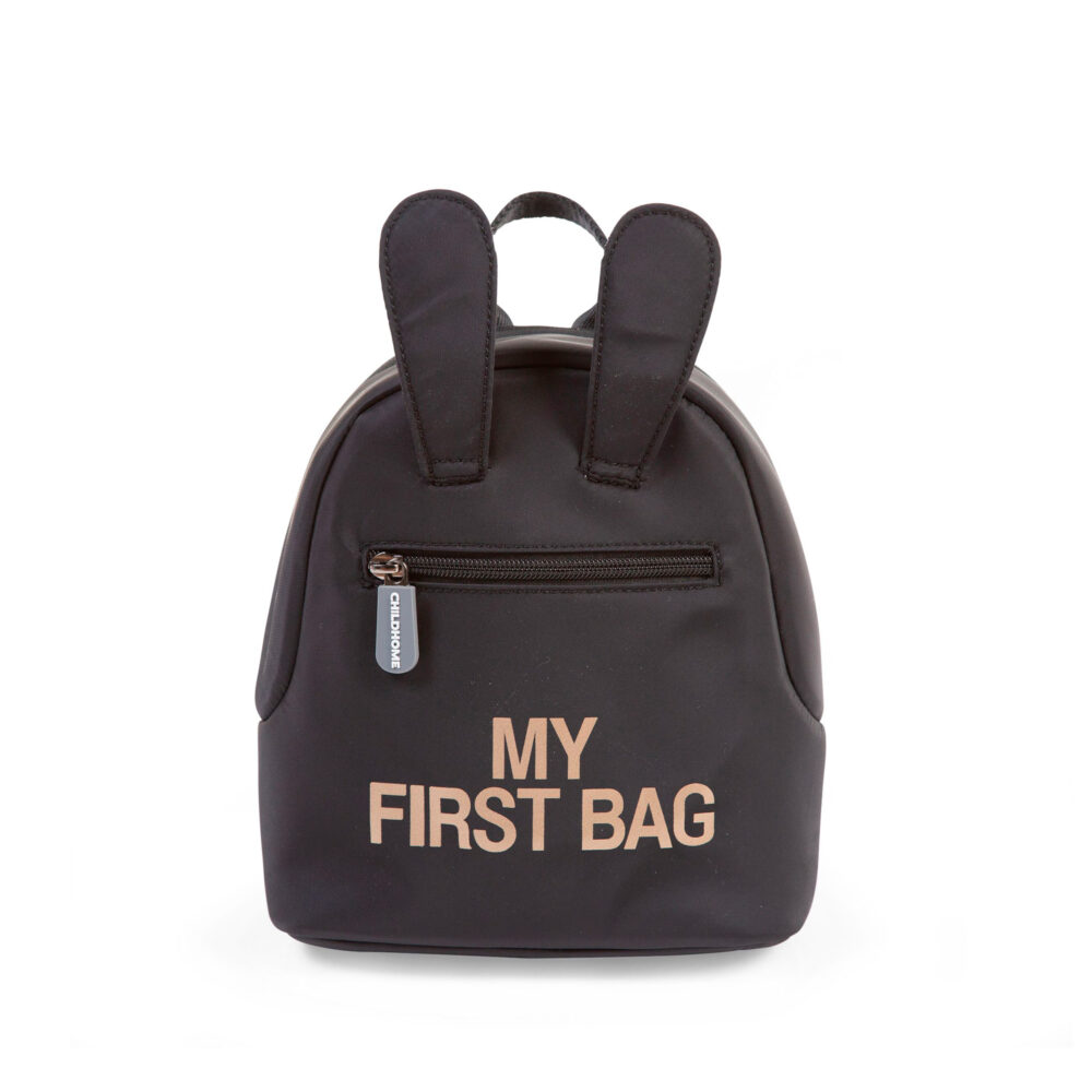MOCHILA PARA NIÑOS MY FIRST BAG NEGRO CHILDHOME
