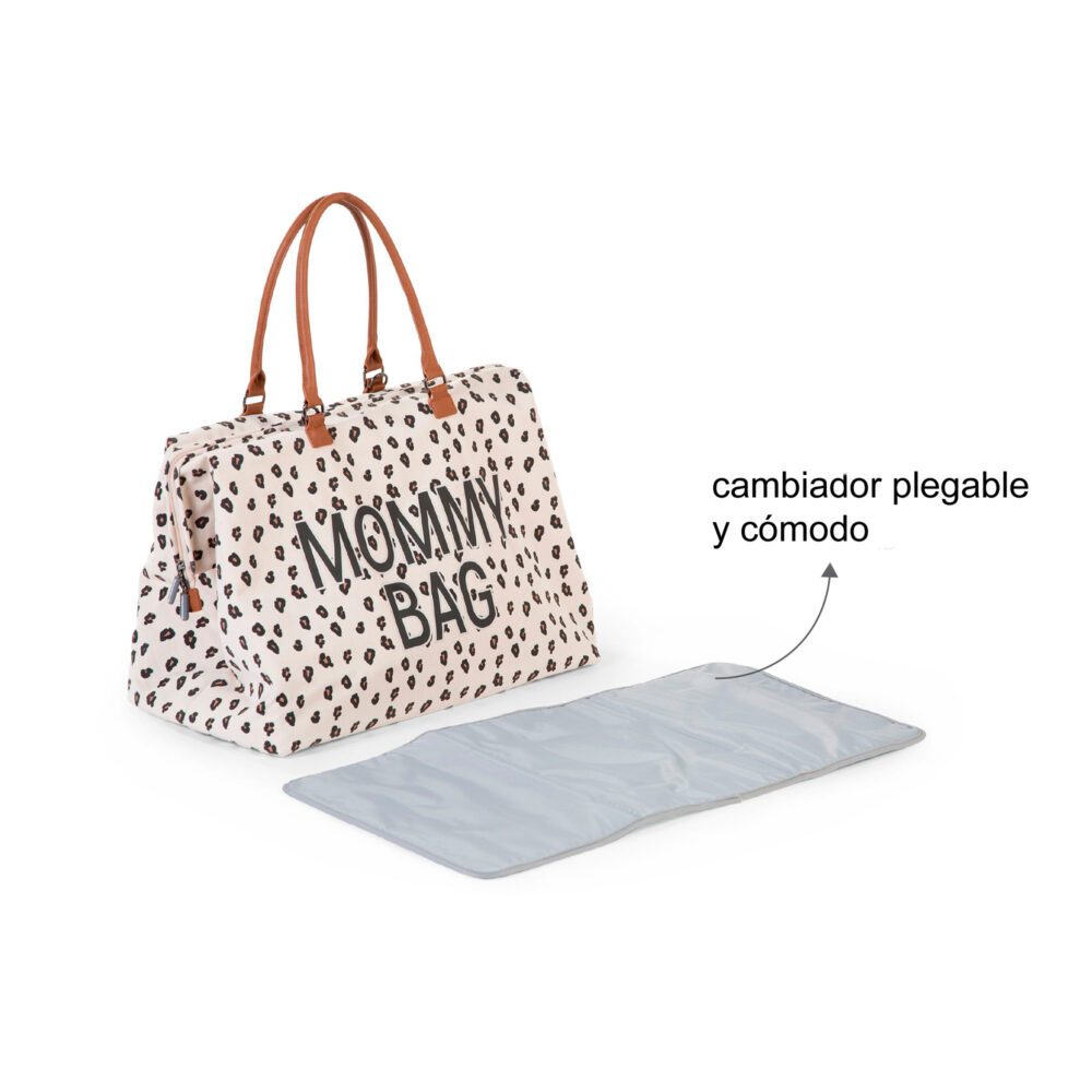BOLSO CAMBIADOR MOMMY BAG DE 58 LITROS LEOPARDO CHILDHOME