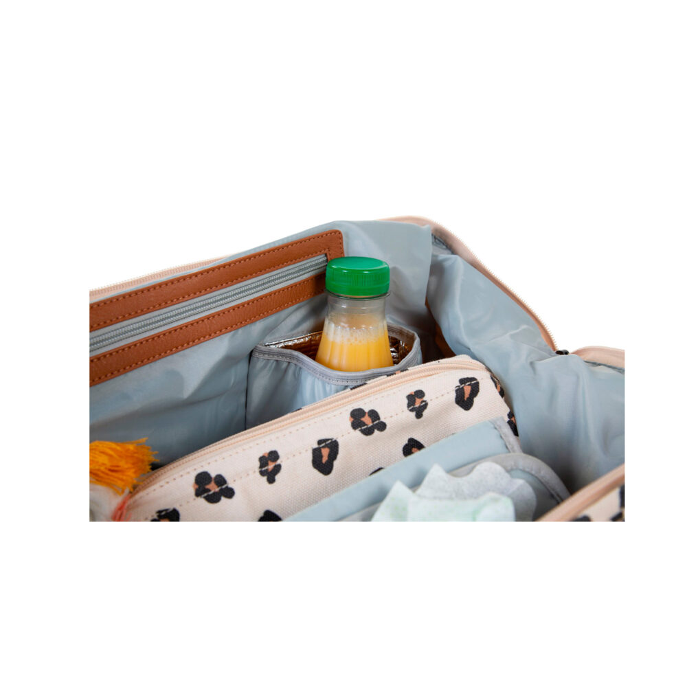 BOLSO CAMBIADOR MOMMY BAG DE 58 LITROS LEOPARDO CHILDHOME