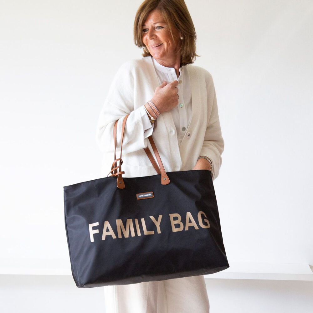 BOLSO CAMBIADOR FAMILY BAG DE 30 LITROS NEGRO CHILDHOME