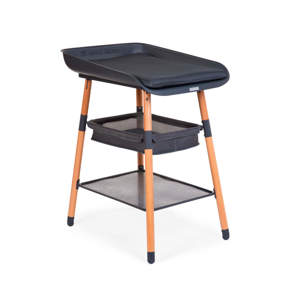 CAMBIADOR EVOLUX GRIS NATURAL CON 4 ALTURAS CHILDHOME