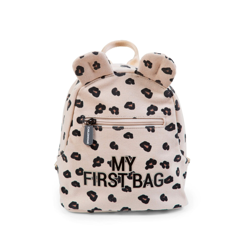 MOCHILA PARA NIÑOS MY FIRST BAG LEOPARDO CHILDHOME