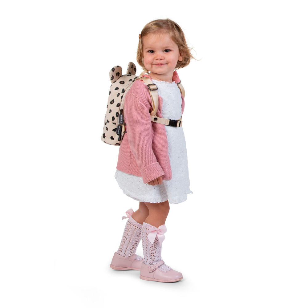 MOCHILA PARA NIÑOS MY FIRST BAG LEOPARDO CHILDHOME