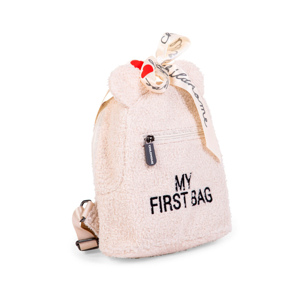 MOCHILA PARA NIÑOS MY FIRST BAG TEDDY OFF WHITE CHILDHOME