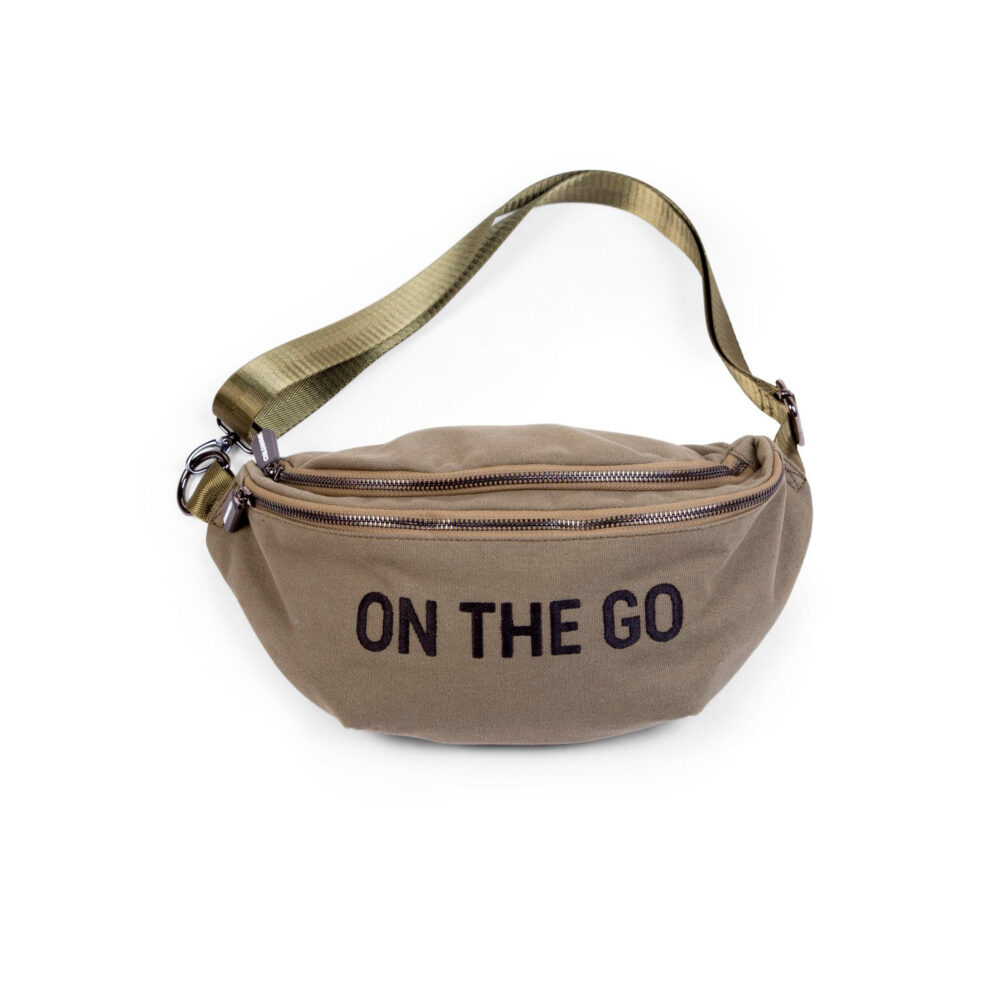 RIÑONERA BAG ON THE GO LONA CAQUI CHILDHOME