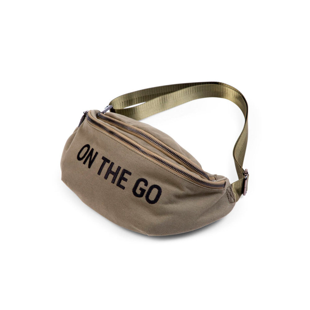 RIÑONERA BAG ON THE GO LONA CAQUI CHILDHOME