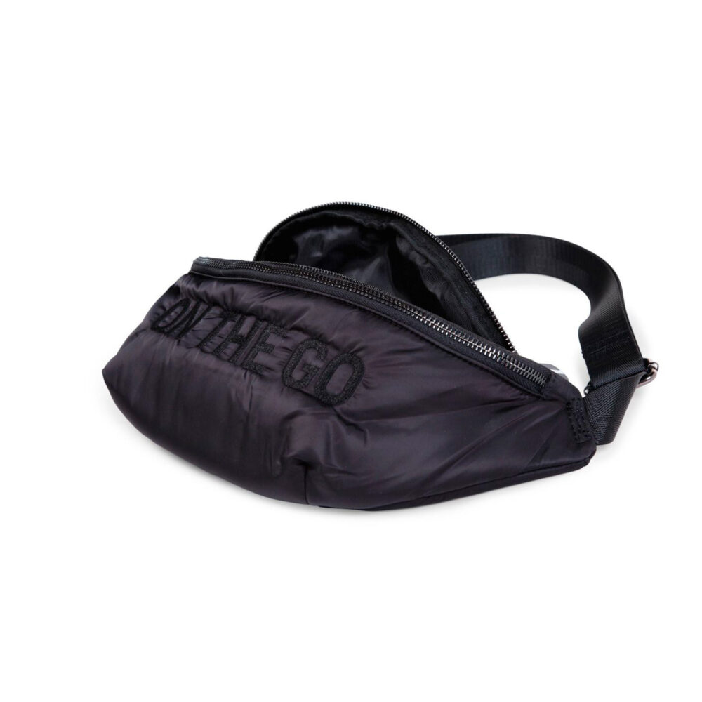 RIÑONERA BAG ON THE GO ACOLCHADO NEGRO CHILDHOME