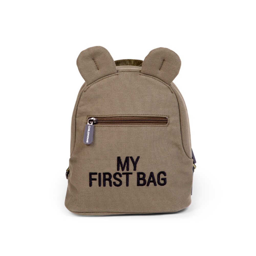MOCHILA PARA NIÑOS MY FIRST BAG CAQUI CHILDHOME