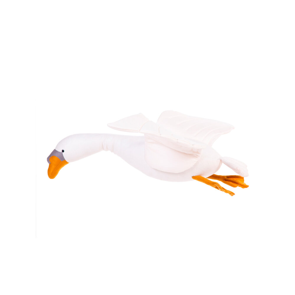 COLGANTE PARA HABITACIÓN EN FORMA DE CISNE 100% POLIÉSTER 100 X 100 CM CHILDHOME