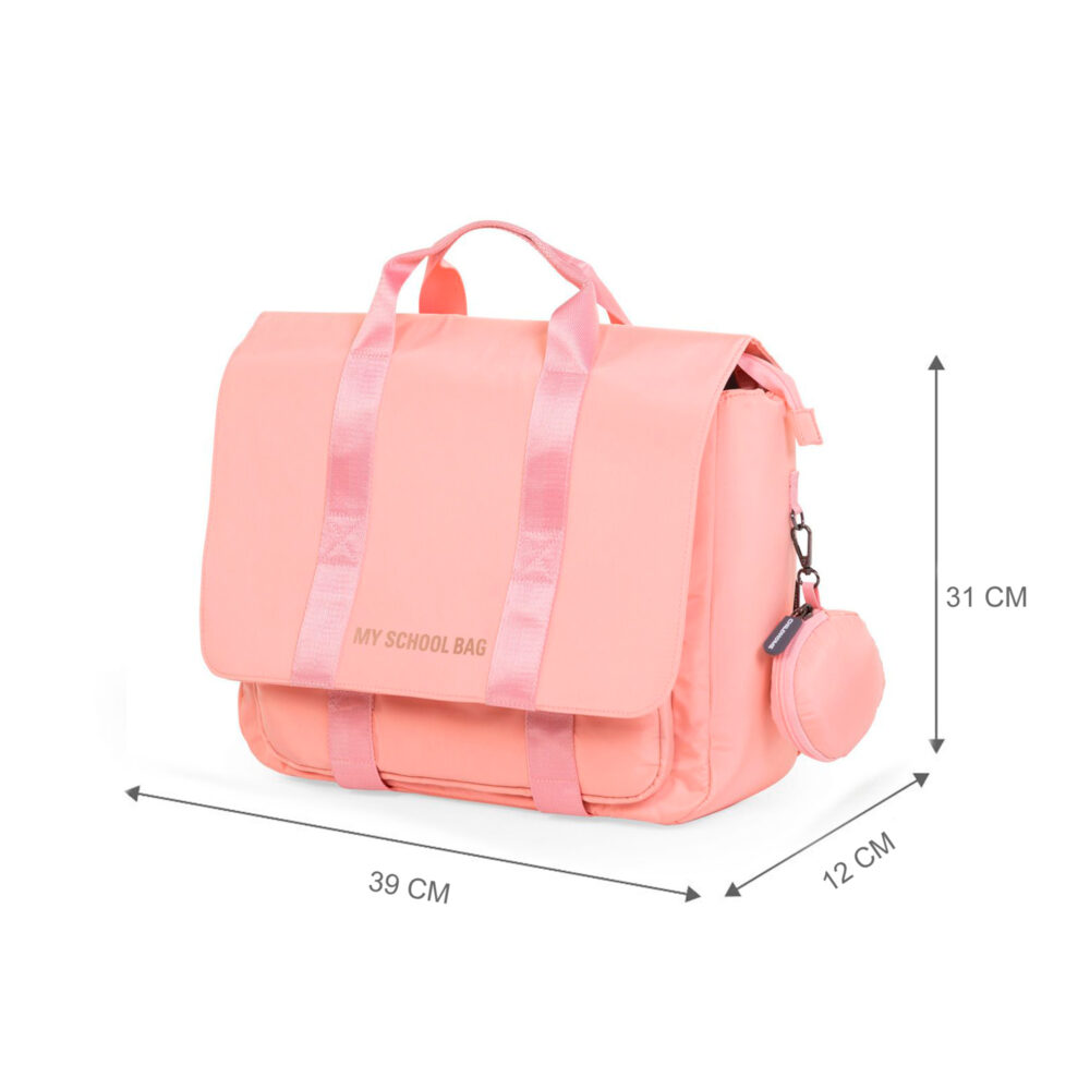 MOCHILA PARA NIÑOS MY SCHOOL BAG LONA ROSADO CHILDHOME