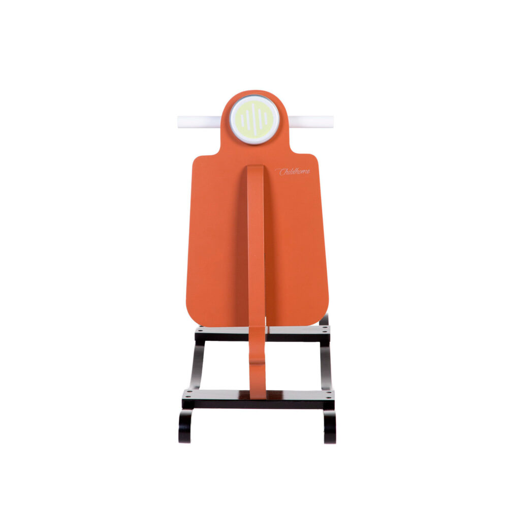 SCOOTER MECEDORA DE MADERA 70 x 25 x 57 CM RUST BLACK CHILDHOME
