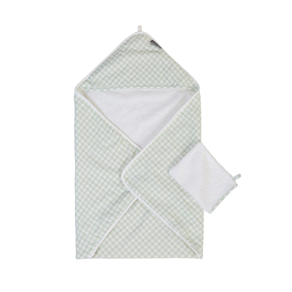 CAPA DE BAÑO Y DE CARA PARA BEBÉS MUSELINA DE 80 X 80 CM BOSQUE CHILDHOME