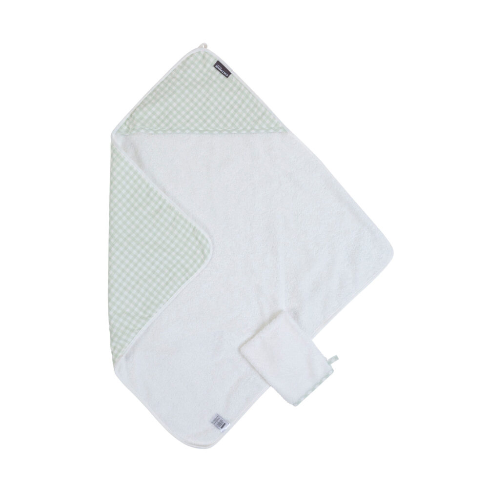 CAPA DE BAÑO Y DE CARA PARA BEBÉS MUSELINA DE 80 X 80 CM BOSQUE CHILDHOME