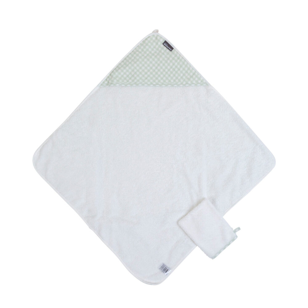 CAPA DE BAÑO Y DE CARA PARA BEBÉS MUSELINA DE 80 X 80 CM BOSQUE CHILDHOME