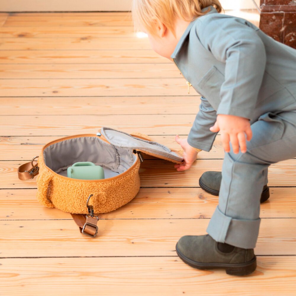 BOLSO PARA NIÑOS TEDDY BAG BEIGE CHILDHOME