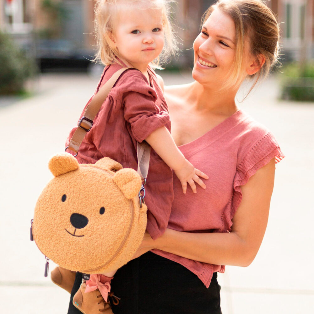BOLSO PARA NIÑOS TEDDY BAG BEIGE CHILDHOME