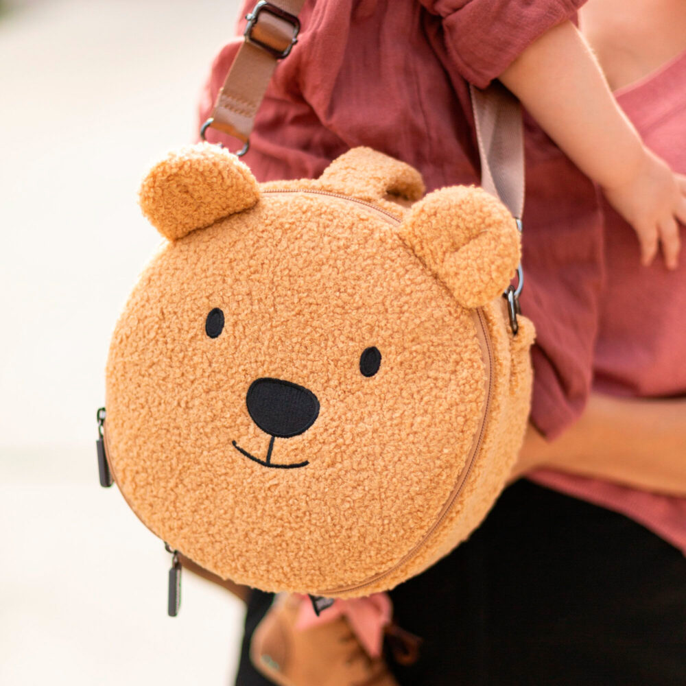 BOLSO PARA NIÑOS TEDDY BAG BEIGE CHILDHOME