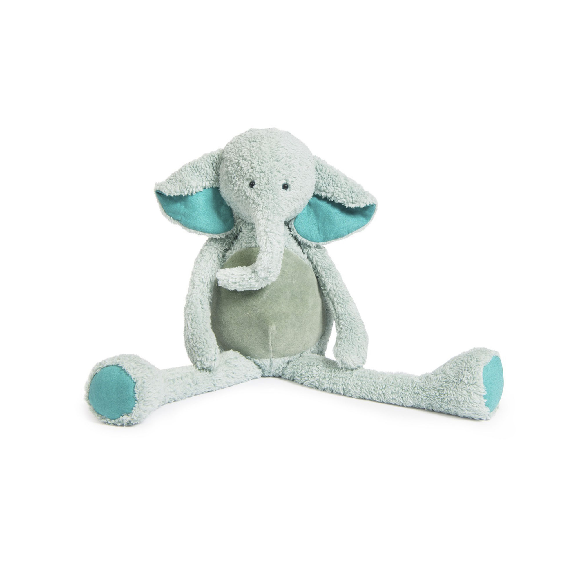 PELUCHE GRANDE BALLENA JOROBADA COLECCIÓN TOUT AUTOUR DU MONDE