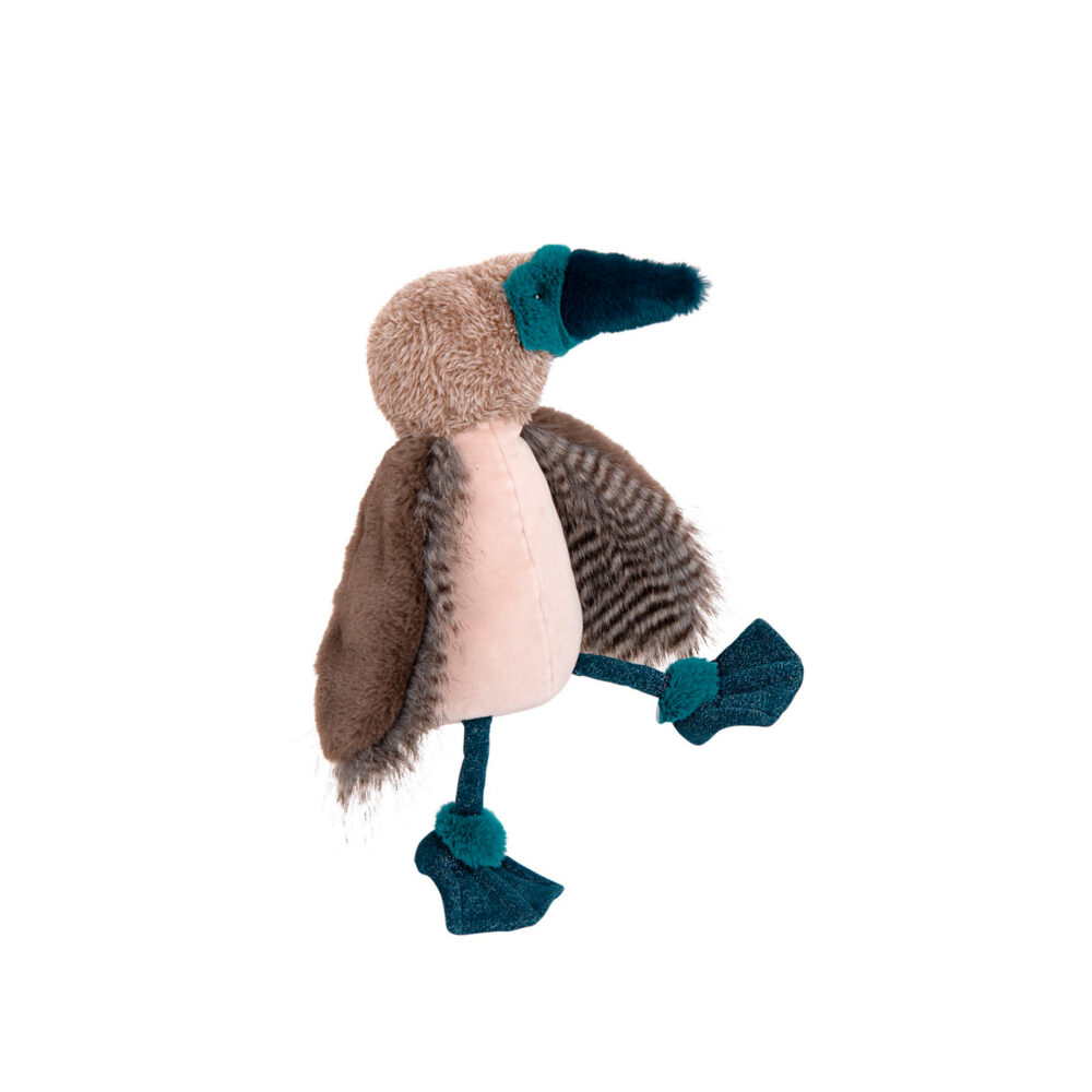 PELUCHE PÁJARO LOCO DE PATAS AZULES COLECCIÓN TOUT AUTOUR DU MONDE