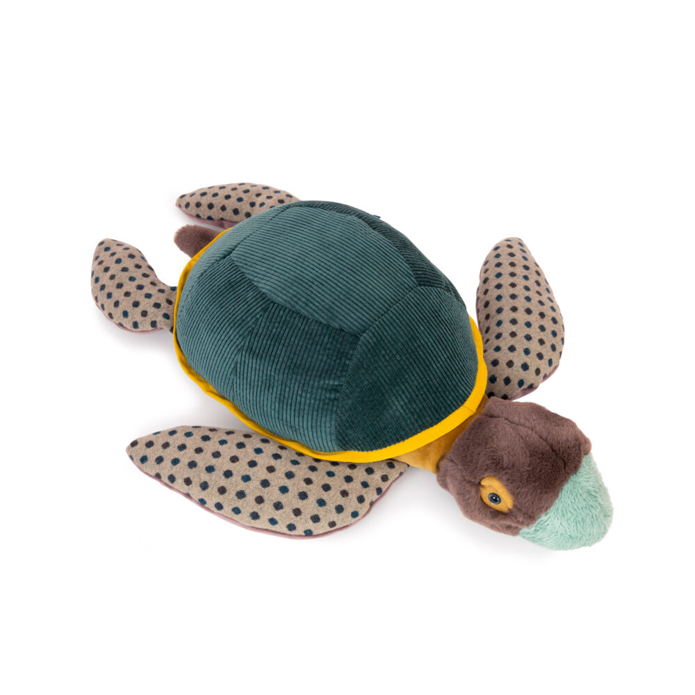 PELUCHE TORTUGA MARINA GRANDE COLECCIÓN TOUT AUTOUR DU MONDE