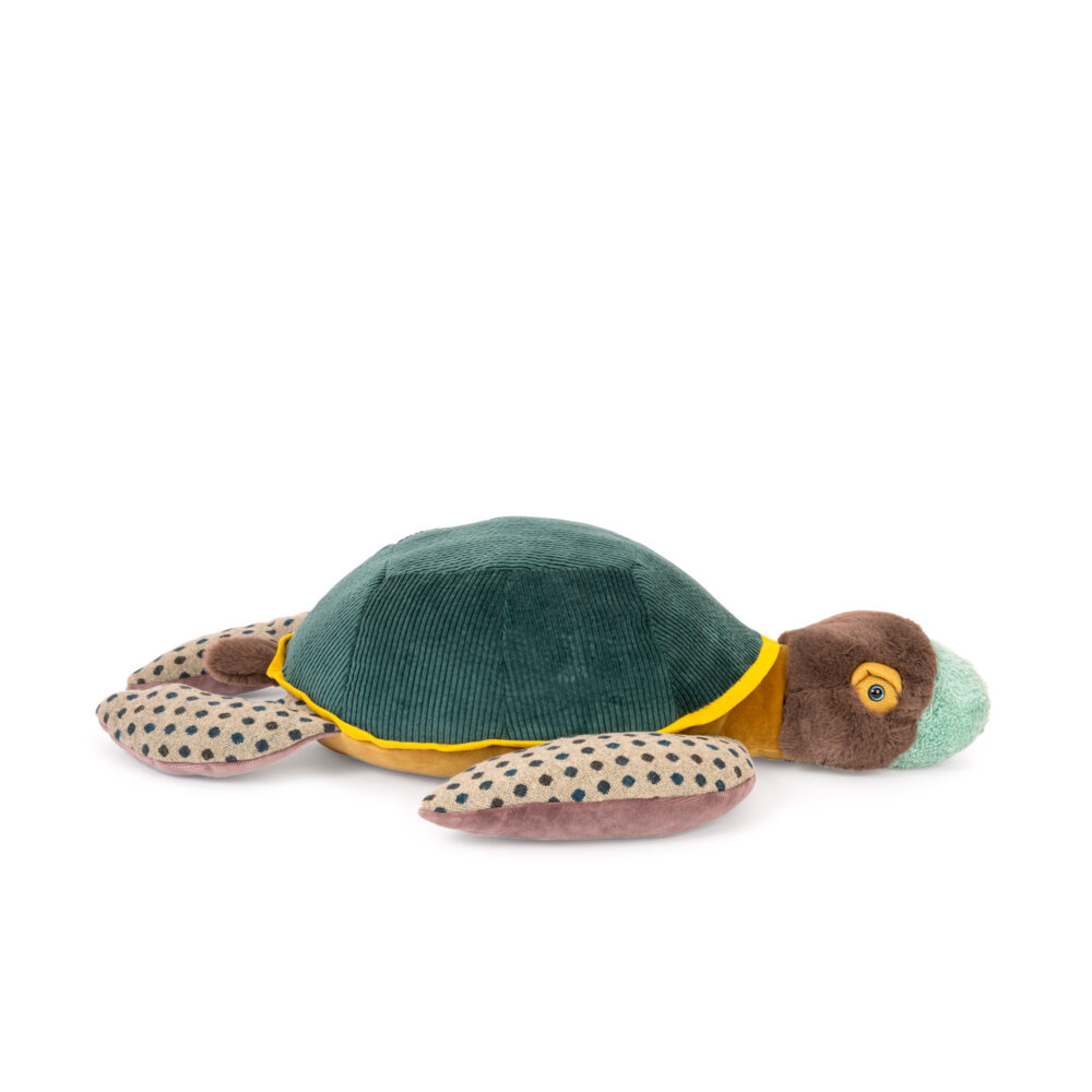 PELUCHE TORTUGA MARINA GRANDE COLECCIÓN TOUT AUTOUR DU MONDE