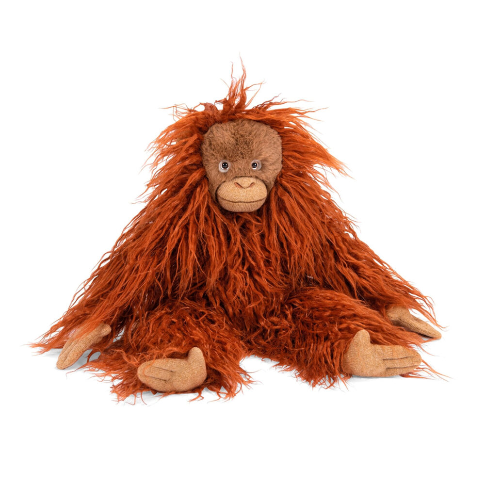 PELUCHE ORANGUTÁN PEQUEÑO COLECCIÓN TOUT AUTOUR DU MONDE