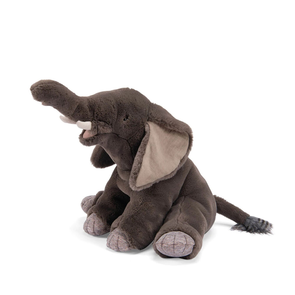 PELUCHE ELEFANTE GRANDE COLECCIÓN TOUT AUTOUR DU MONDE