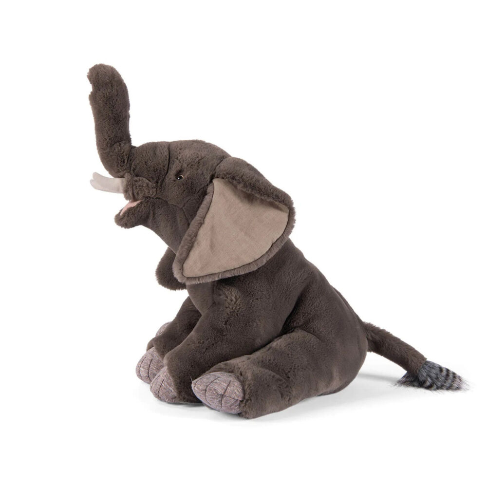 PELUCHE ELEFANTE GRANDE COLECCIÓN TOUT AUTOUR DU MONDE